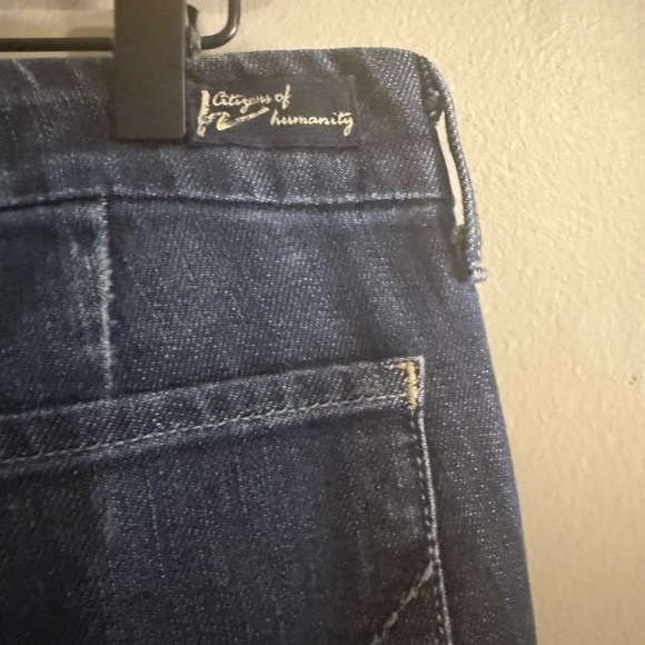 Citizens Of Humanity Blue Flare Wide Leg Jeans - Picture 3 of 12